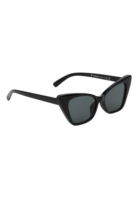 Sunglasses monochrome frame - black