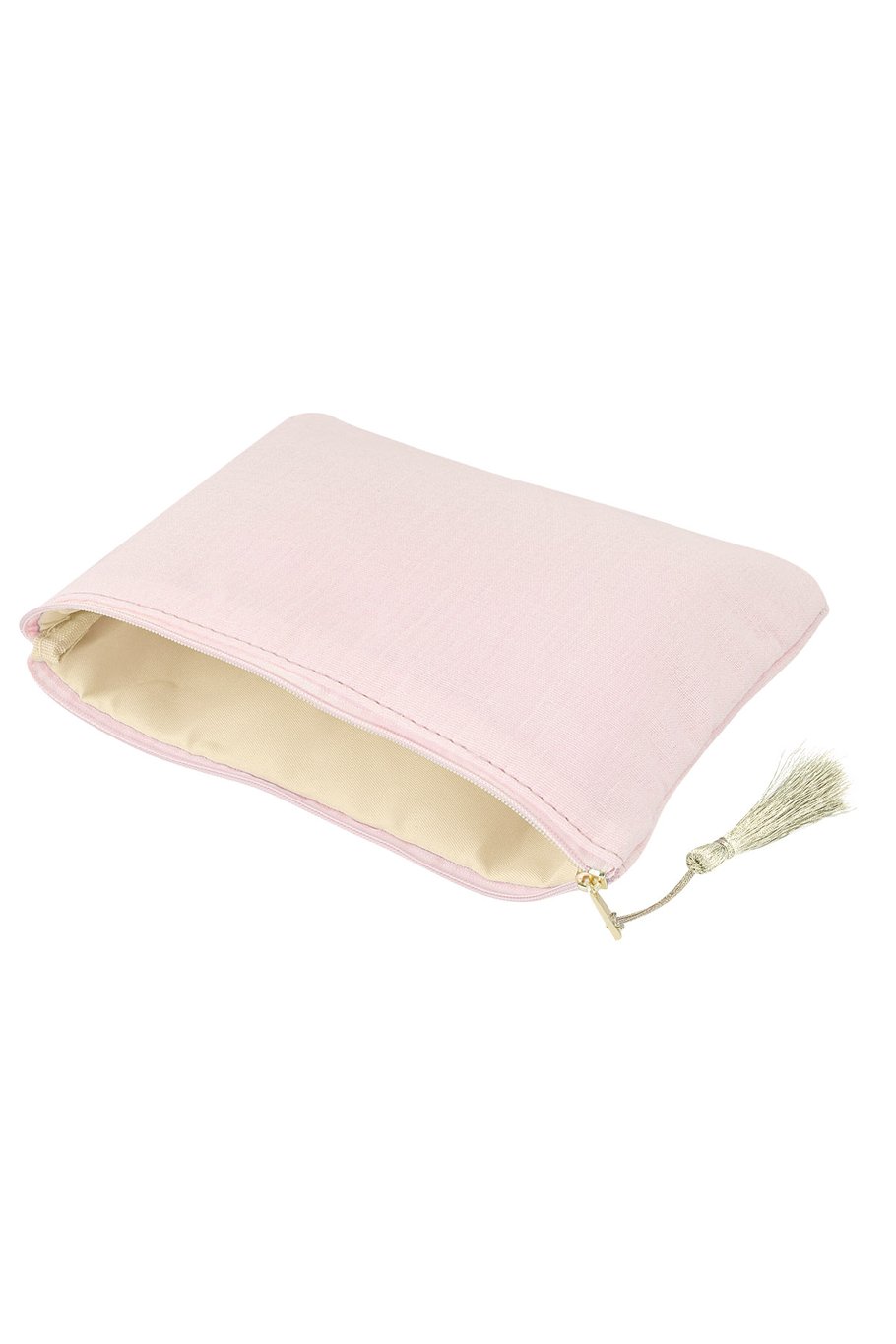 Schminktasche mit goldener Biene - hellrosa Bild3