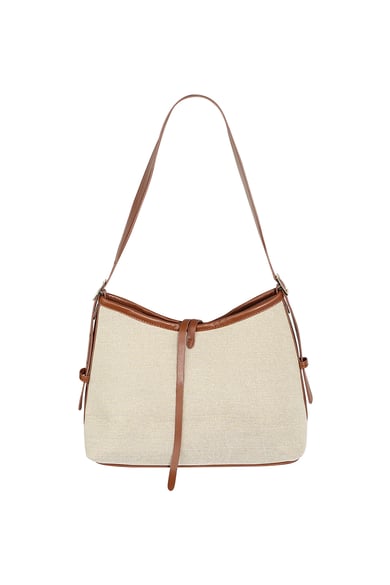 Borsa chic con tracolla regolabile - beige h5 Immagine5