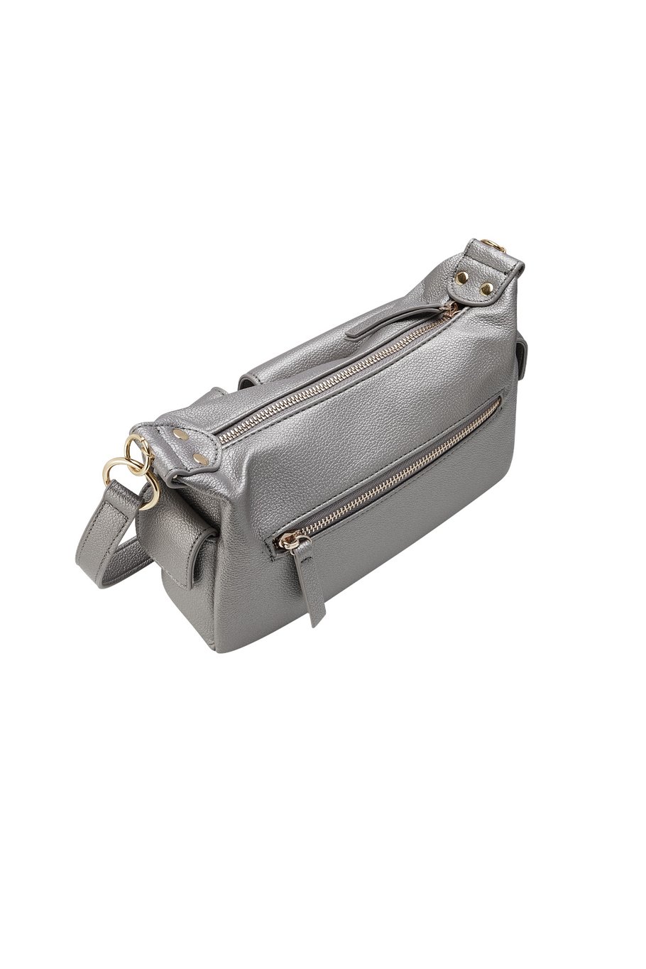 Statement-Tasche mit Fächern – dunkelgrau h5Bild3