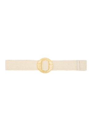 Beach vibe belt - off-white  h5 