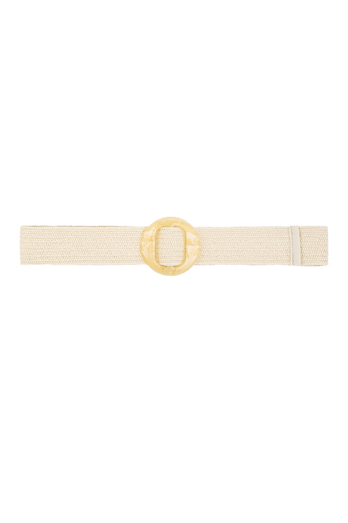 Beach vibe belt - off-white  