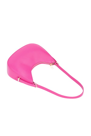 Bunte Halbmondtasche – Fuchsia h5 Bild5