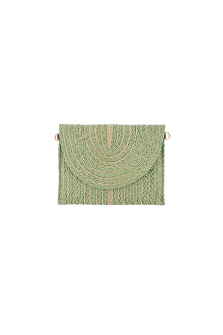 Summer clutch living life - green