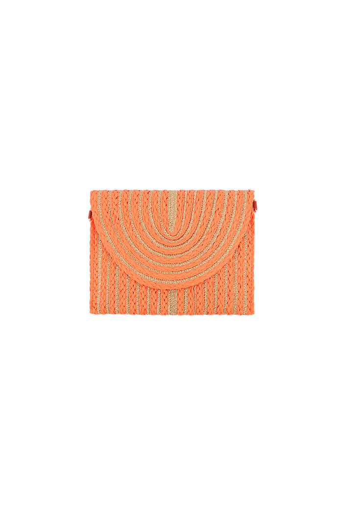 Sommerclutch living life - orange 