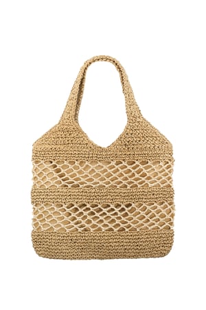 Beach bag colorful rebel - beige h5 