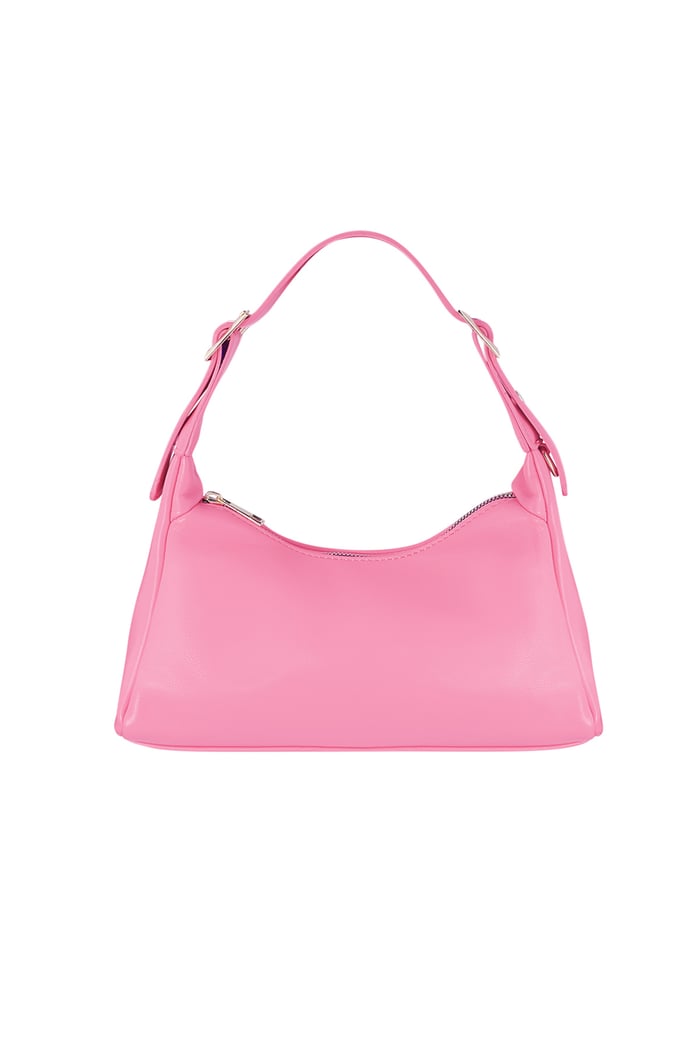 Farbige It-Girl-Tasche - Babyrosa 