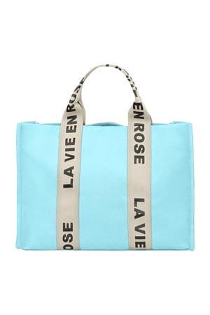 La vie en rose Shopper - blau h5 