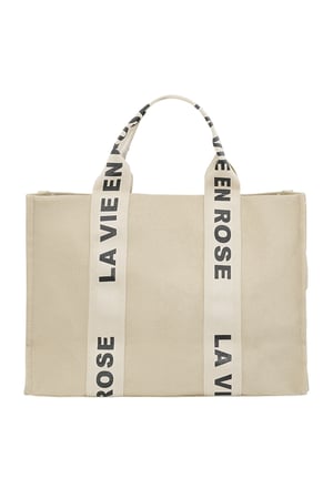 La vie en rose Shopper - beige h5 Bild7