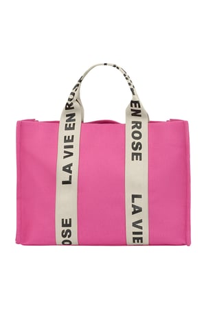 La vie en rose shopper - fuchsia h5 