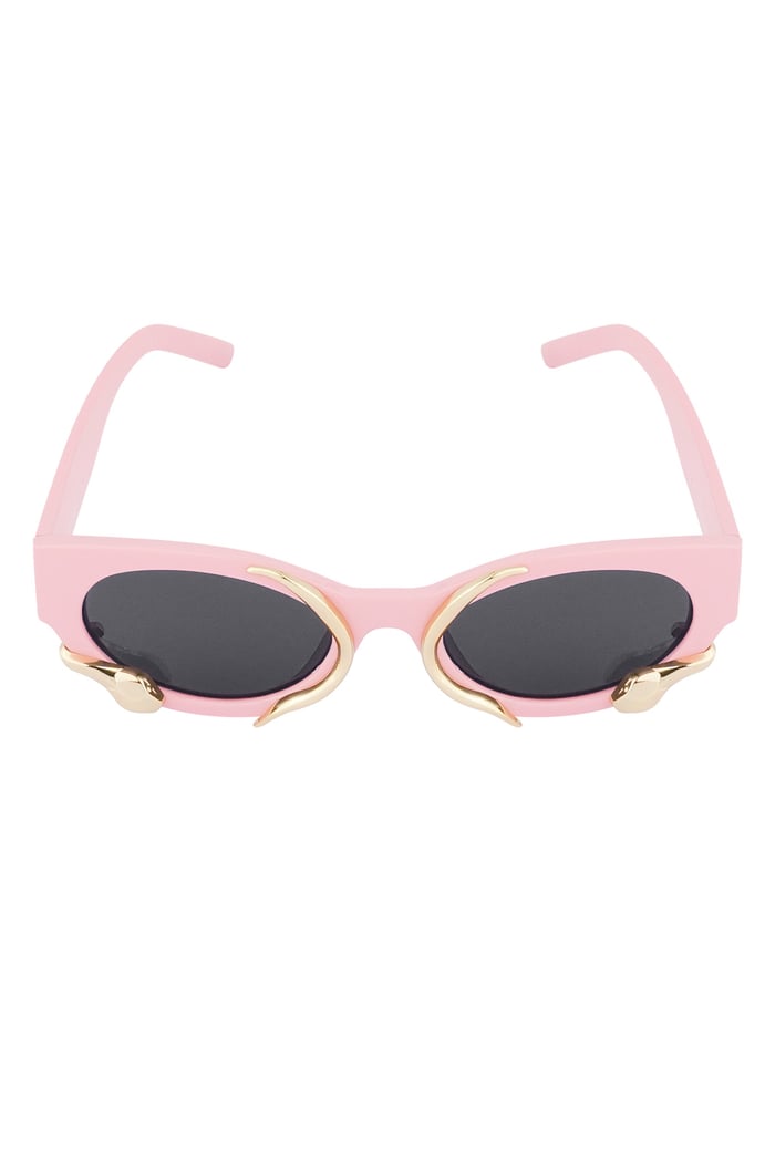 Snake sunglasses - black/pink  Picture5