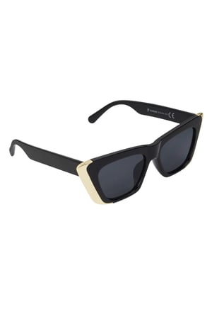 Sunglasses sun savvy - black Gold color h5 