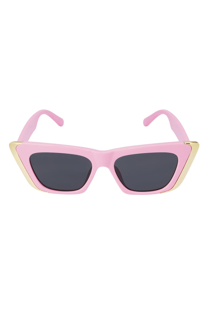 Sunglasses sun savvy - pink Gold color Picture4