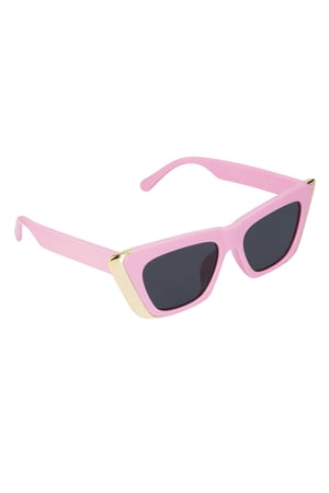 Sunglasses sun savvy - pink Gold color h5 