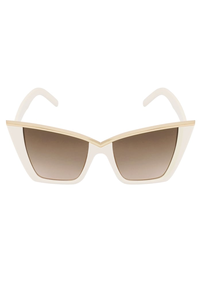 Chic sunglasses - off-white  Picture4