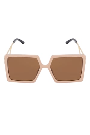 Summer statement sunglasses - beige  h5 Picture4