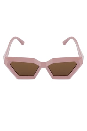 Angular sunglasses - pink  h5 Picture5