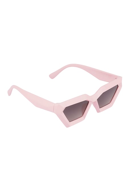 Angular sunglasses - pale pink 