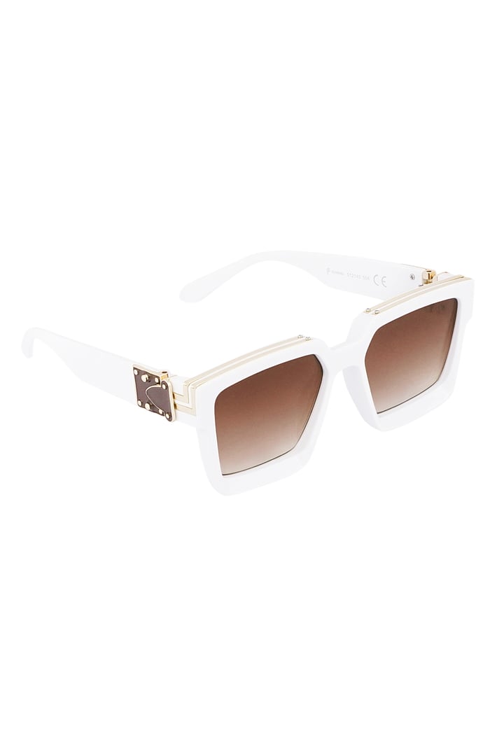 Shine bright sunglasses - white  