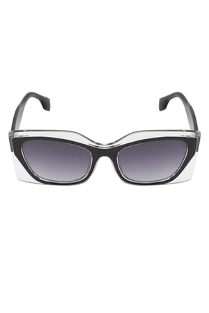 Double frame sunglasses - black/grey h5 Picture4