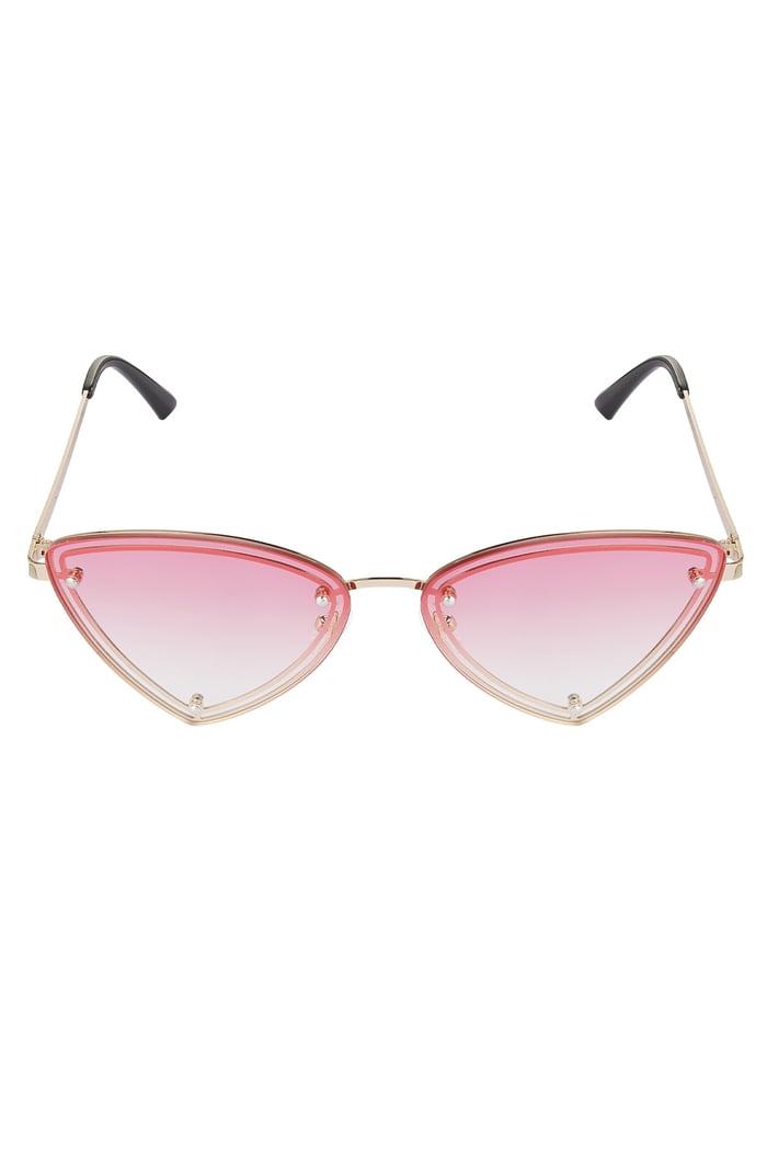 Retro party sunglasses - rose Gold color Picture4