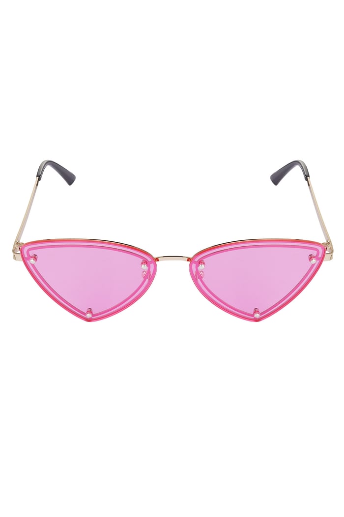 Retro party sunglasses - fuchsia Picture4