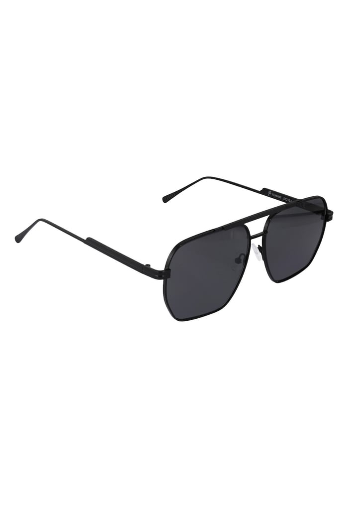 Metal summer sunglasses - Black 