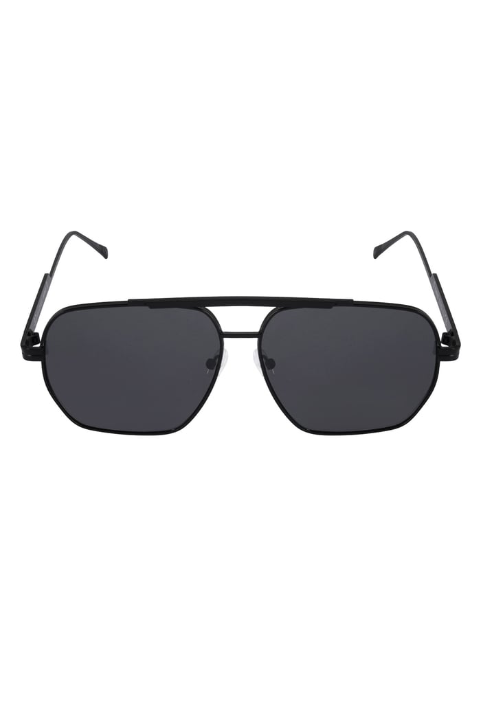 Metal summer sunglasses - Black Picture4