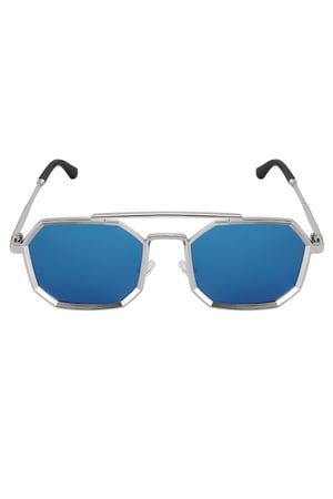 Sunglasses LuminLens - blue Silver color h5 Picture4