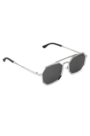 Sunglasses LuminLens - black Silver color h5 