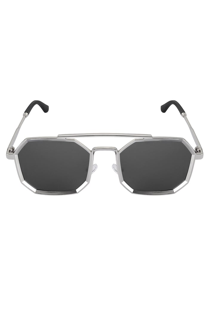 Sunglasses LuminLens - black Silver color Picture4