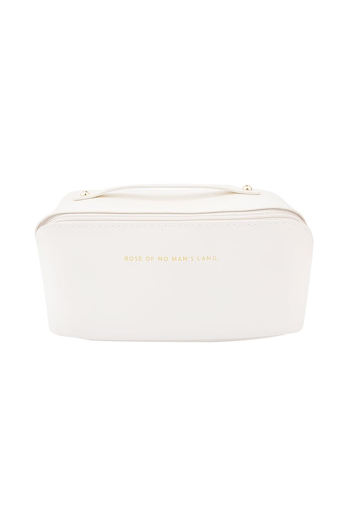 Basic make-up bag - white Picture3