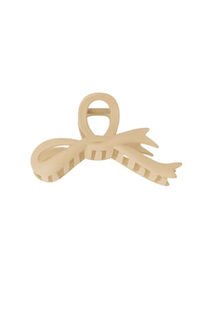 On fleek hair clip - sand  h5 