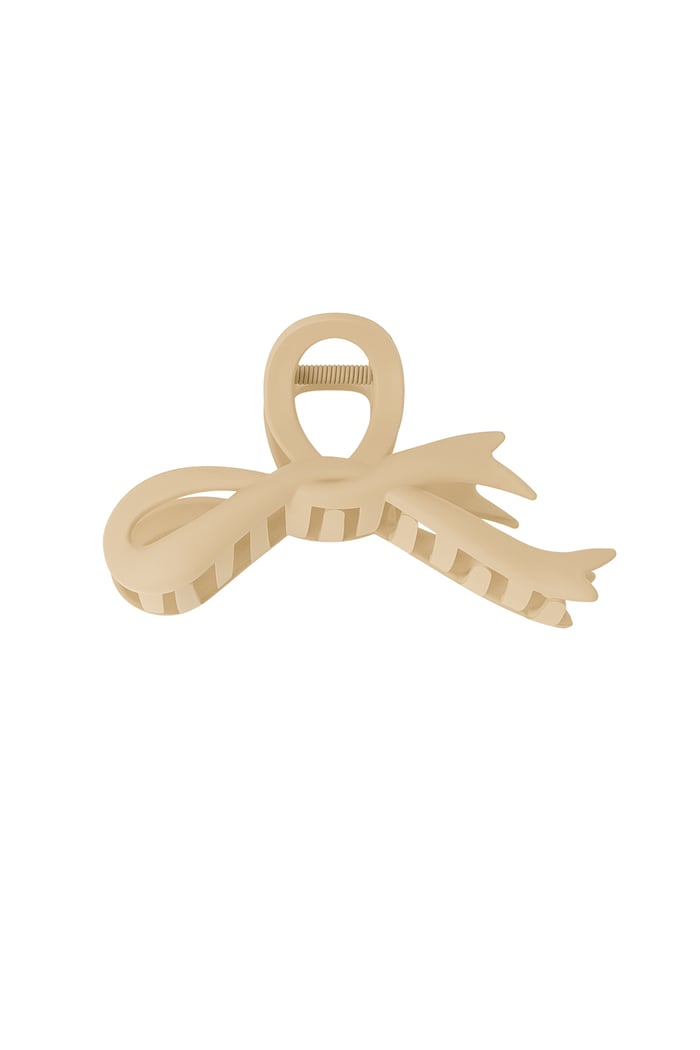 On fleek hair clip - sand  