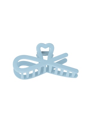 Lovely hair clip - light blue  h5 