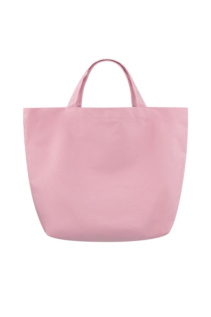 Canvas-Shopper „la vie en rose“ – rosa Bild4