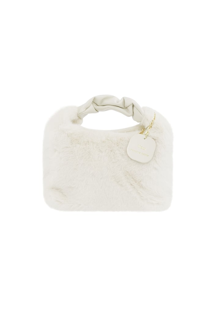 Gentle fluff bag - off white 