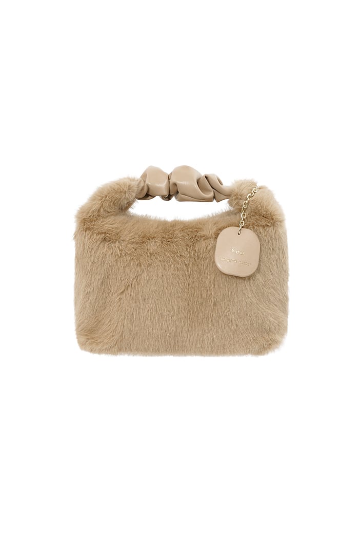 Gentle fluff bag - camel 