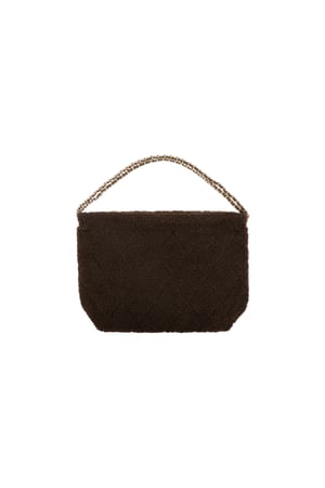 Soft touch bag - dark brown h5 Picture4