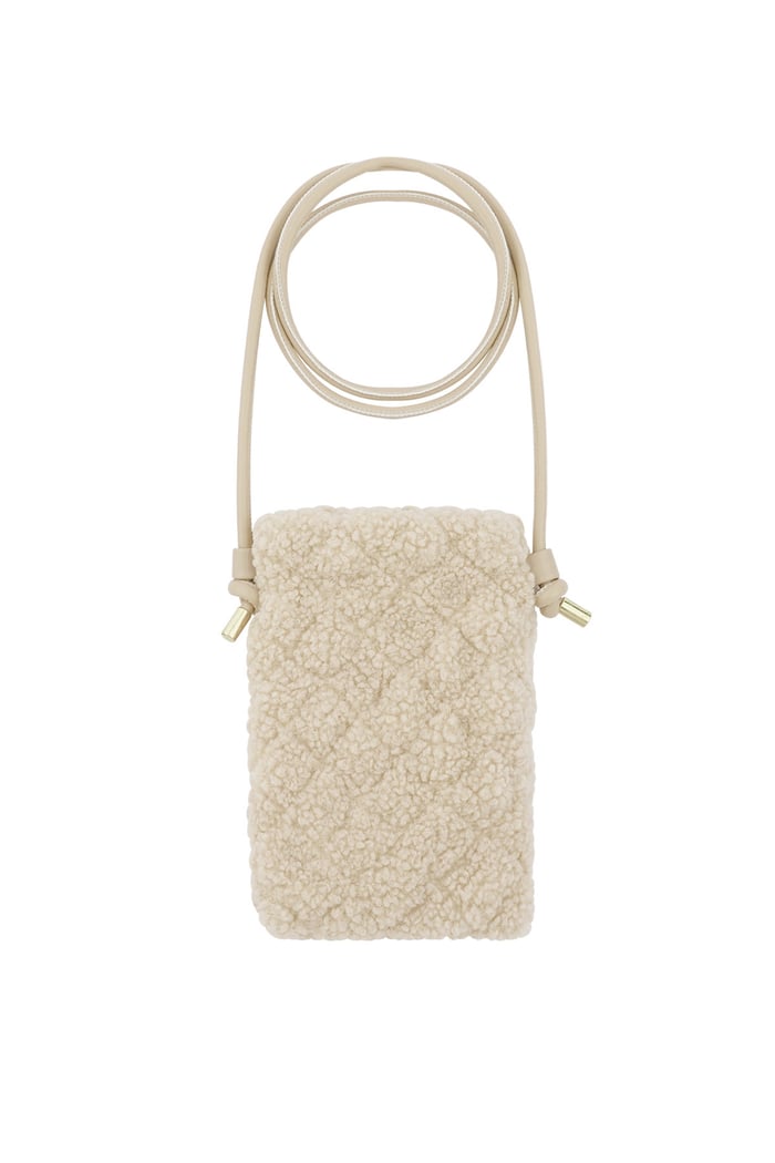 On-the-go phone bag - beige 