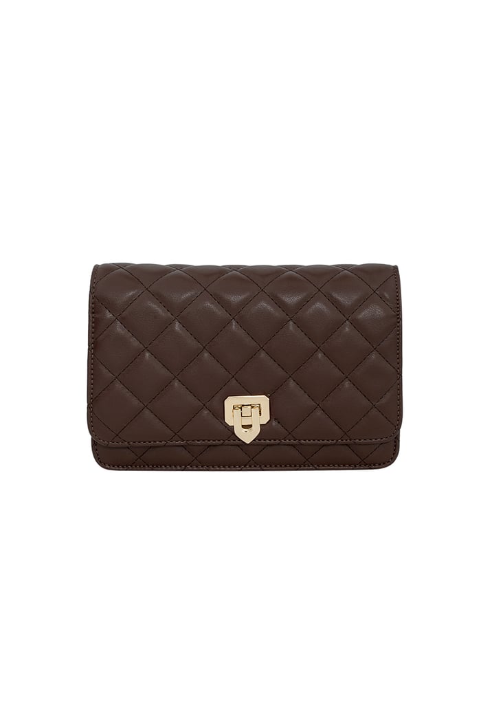 Classy babe bag - dark brown 