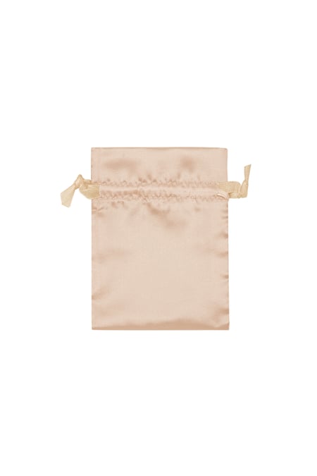 Small jewelry pouch - champagne