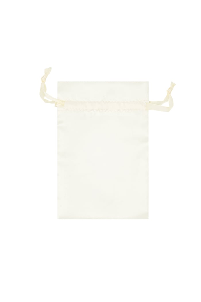 Jewelry bag satin basic - off white Picture2