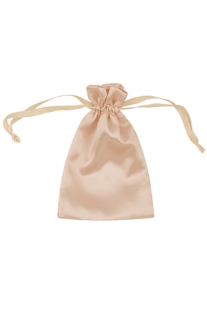 Jewelry bag satin basic - champagne h5 