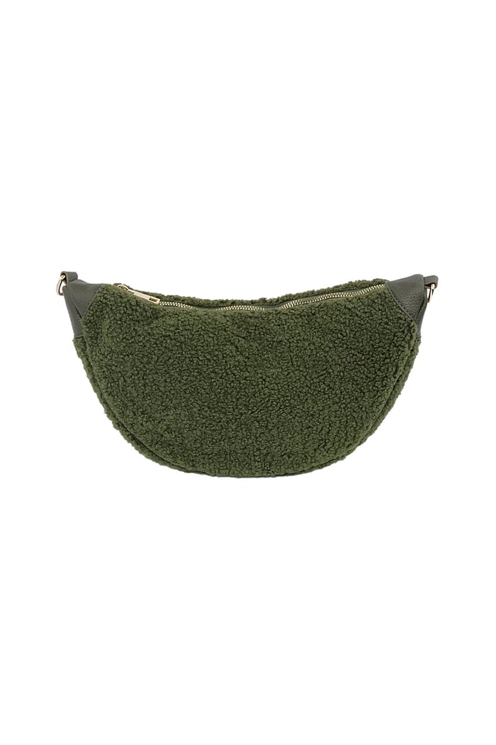 Fluffy Teddy bag - green 