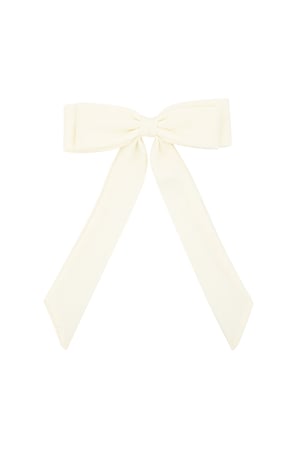 Hair bow basic babe - off-white h5 