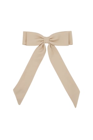 Hair bow basic babe - beige h5 