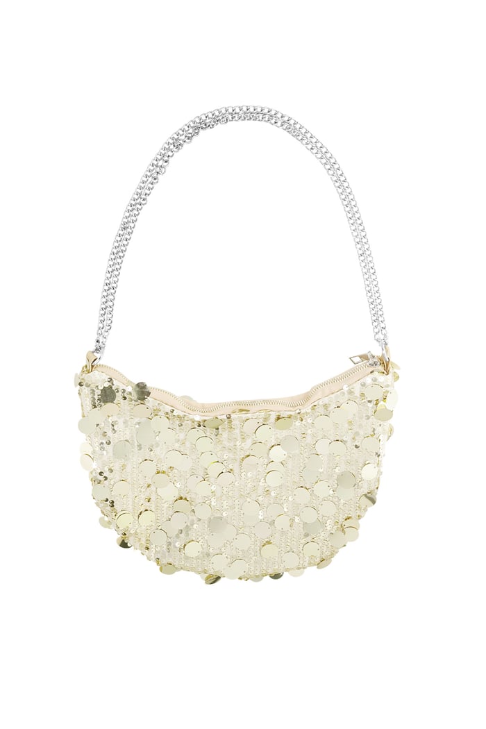 Tasche Glitzer & Glamour - Goldfarbe 