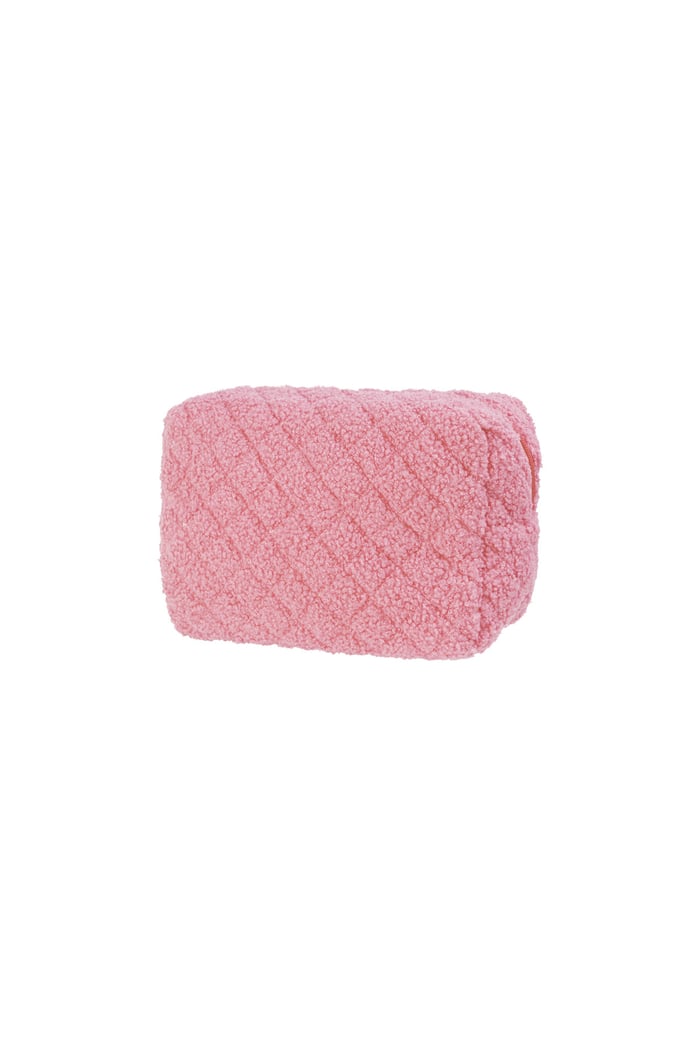 Teddy toiletry bag - pink 