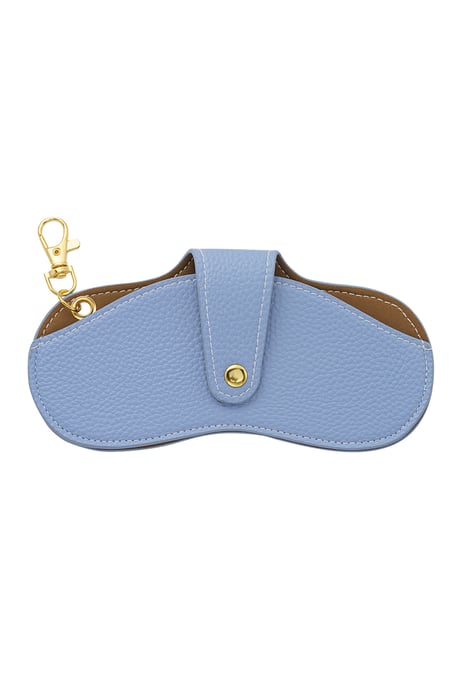 Clip-on sunglasses case - blue 2